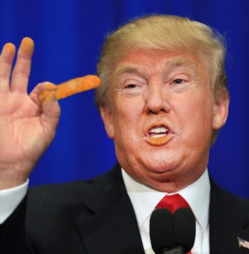 President Trump To Adorn commemorative Cheetos Bag