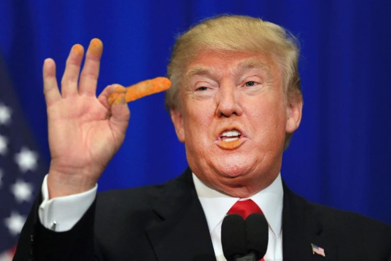 President Trump To Adorn commemorative Cheetos Bag
