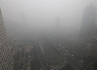 Air in Beijing an Effective Industrial Solvent