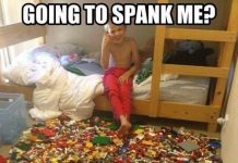 Lego® Blocks Strewn About Battlefields a War Crime?