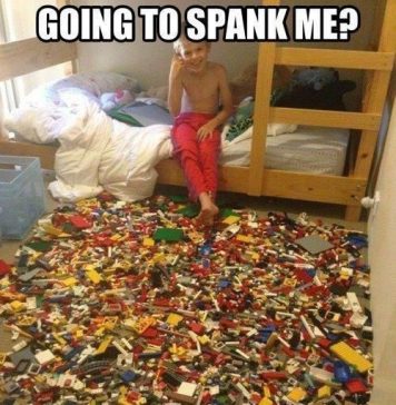 Lego® Blocks Strewn About Battlefields a War Crime?