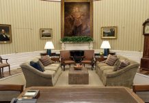 Donald Trump replaces George Washington painting in Oval Office with Vigo the Carpathian