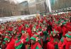 Mall Elves Protest Unfair Wages, Working Conditions